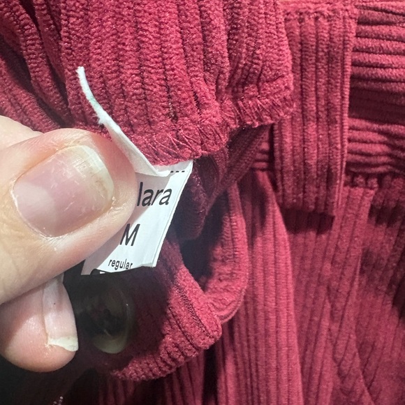 Halara Mid Rise Zipper Pocket Corduroy Casual
Pants - Picture 8 of 9